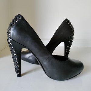 Jessica Simpson Black Nellia Heels size 7.5